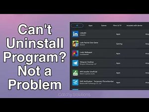 How to Completely Uninstall Any Software on Windows 10/11 [2025] | Remove Programs Permanently