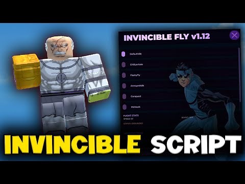 FE Invincible Fly Script V2 - ROBLOX EXPLOITING