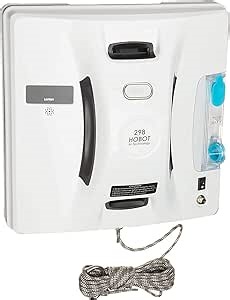 HOBOT-298 Window Cleaning Automatic Robot with Ultrasonic Water Spray, Intelligent Cleaning, AI Smart Route Plan, Replaceable Water Tank, and Control via Smartphone or Remote