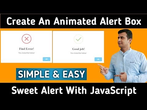 How To Create Animation Alert Box Using JavaScript