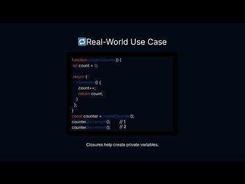 What is closures in Javascript?