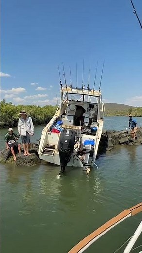 Boat CRASH - We weren't going fast