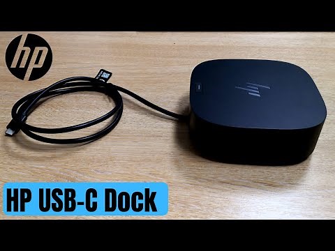 HP USB C Dock G5 Unboxing & Setup