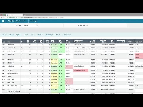 Plex Manufacturing ERP: Advanced Scheduling & Planning Software Demo