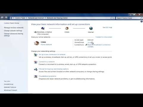 How to Set Network Location to Home in Windows 7
