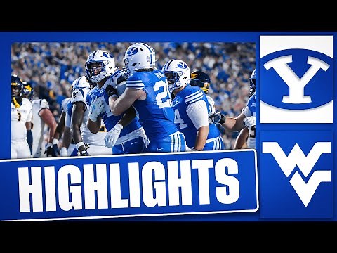 BYU vs West Virginia || FULL GAME HIGHLIGHTS || BYU Football