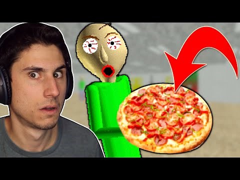 Baldi LOVES PIZZA! | Baldi's Basics Mod