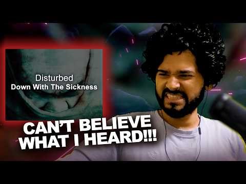 First Time Hearing DISTURBED! | Pop Fan Reacts to 'DOWN WITH THE SICKNESS'