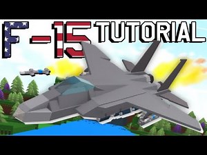 How to Make a F-15 Eagle Fighter Jet | Build a Boat for Treasure Tutorial