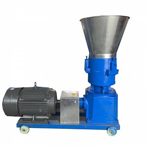 [Hot Item] Flat-Die Chicken Feed Pellet Mill Machine with 30kw Power Capacity