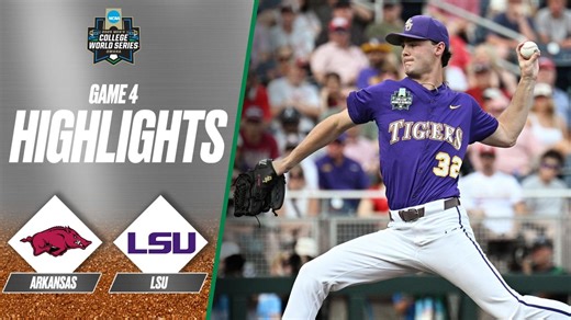 LSU vs. Arkansas: 2025 Men's College World Series | Extended highlights