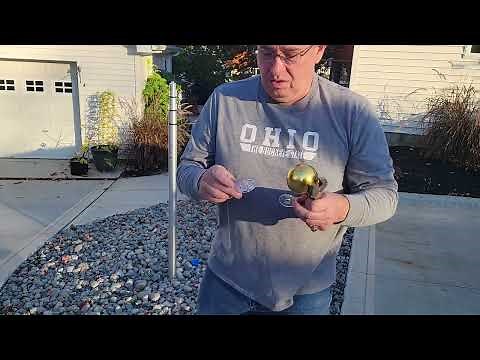 Telescoping Flagpole Installation