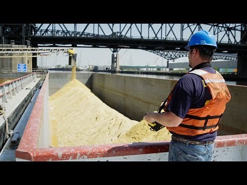 Barge Loading Mobile Conveyor Solutions From Superior