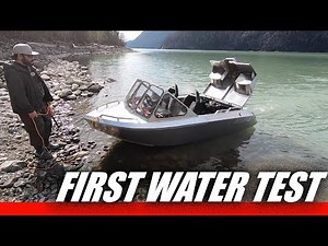 Mini Jet Boat Build | First Water Test | Jetstream 12' Buccaneer