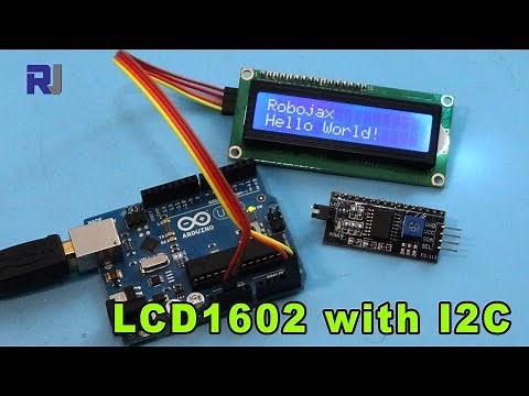 How to use LCD LCD1602 with I2C module for Arduino - RJT50