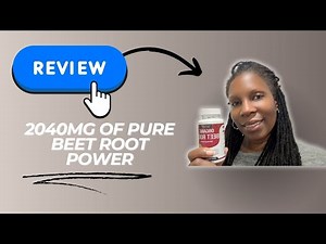Organic Beet Root Powder Tablets Review – Superfood Supplement Breakdown