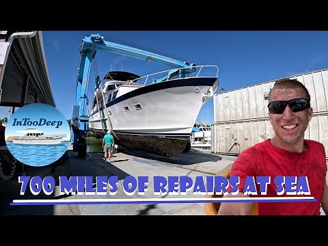 700 Miles of Repairs - Maiden Voyage on my 70Ft Broward