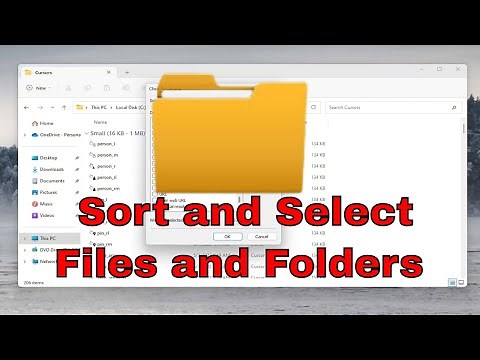 How to Sort and Select Files and Folders Windows 11 [Tutorial]