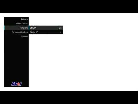 PTZ IP Address Setup