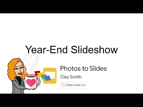 How to Make a Slideshow with music in Google Slides