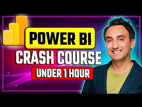 Learn Power BI FAST – Full Beginner Crash Course (1 Hour)