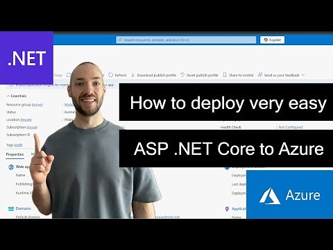 How to deploy ASP .NET Core Web Api to Azure