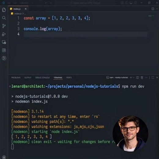 Remove Duplicates in JavaScript (1 Line Trick)