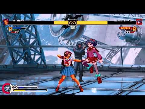🌌 ATHENA ASAMIYA VS ASHIMIYA YU: ¡EL CHOQUE PSÍQUICO DEFINITIVA! | KOF MUGEN GREAT