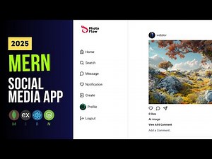 Build & Deploy a Full-Stack Social Media App with MERN & Next.js 15