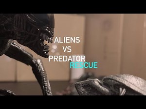 Aliens vs Predator: Rescue (An AVP Stop Motion )