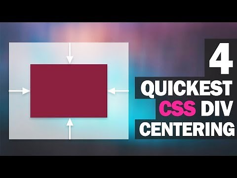 4 Quickest Ways to Center Div with CSS