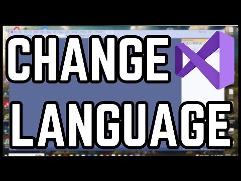 How to Change Language in Visual Studio 2022/2019