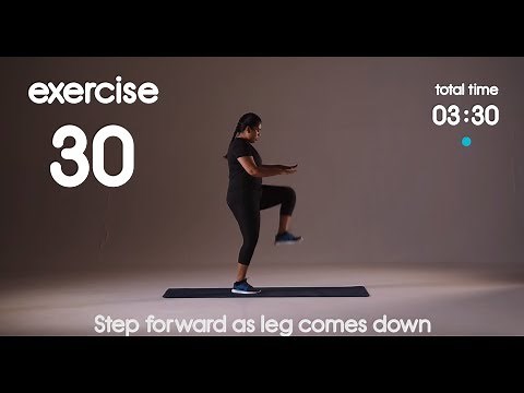 5 min Cardio for Beginners - No Equipment Home Workout - 40 second, 20 second Intervals