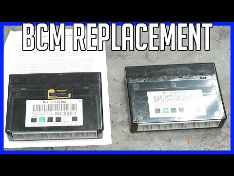 How to Replace a BCM (Body Control Module)