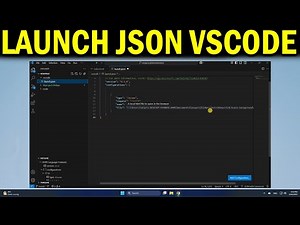 How To Fix launch json Error in VSCode