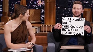 Jessica Biel and Jimmy Fallon try to guess Justin Timberlake's responses to a series of random questions in a competition to see who really knows Justin Timberlake best. | The Tonight Show Starring Jimmy Fallon