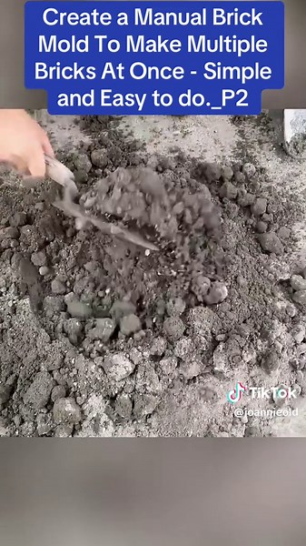 Create a Manual Brick Mold for Easy Brick Making