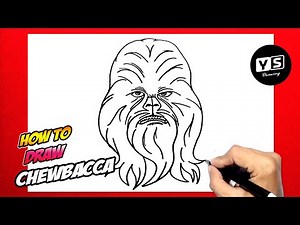 How to draw Chewbacca