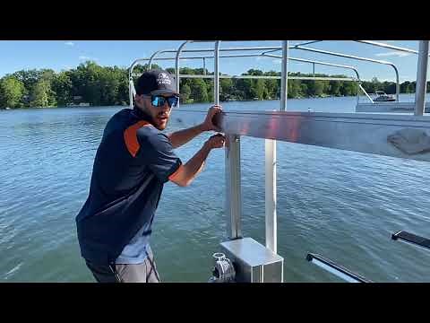 First Time Boat Lift Setup Tips- New Lift Or New Boat, Here’s Some Techniques to DIY! Max Lift Shown