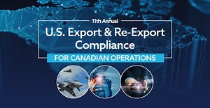 U.S. Export Reexport Compliance For Canadian Operations