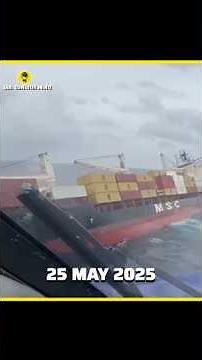 2025 India's worst cargo ship incident MSC ELSA 3 । MSC Cargo ship sank near kochi port #MSC ELSA 3