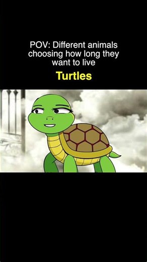 POV: Different Animals Choosing How Long They Want To Live | Gacha Life #Shorts