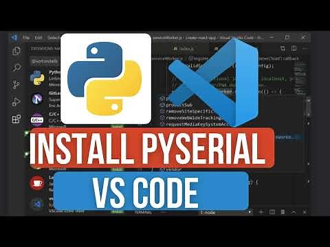 How to Set Up Serial Communication in Python Projects | Install PySerial in VS Code for Python!