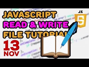JavaScript Read and Write File