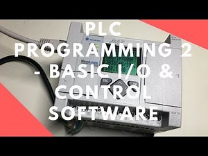 PLC Programming Tutorial 2 - Hardware Connections & Basic Program Controlling a Valve through an HMI