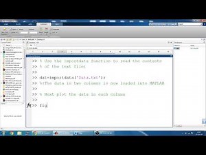 Importing Data from Text file to MATLAB