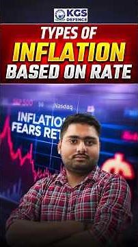 Types of Inflation Based on Rate Explained with Examples 📈 | Economics Made Easy #economics #kgs
