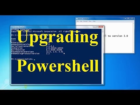 Upgrading PowerShell