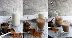 Reishi Mushroom Chocolate Milk