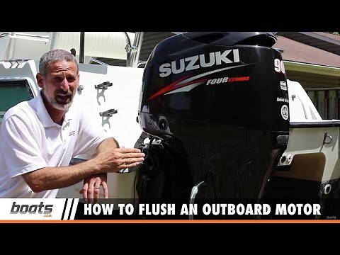 How to Flush an Outboard Motor